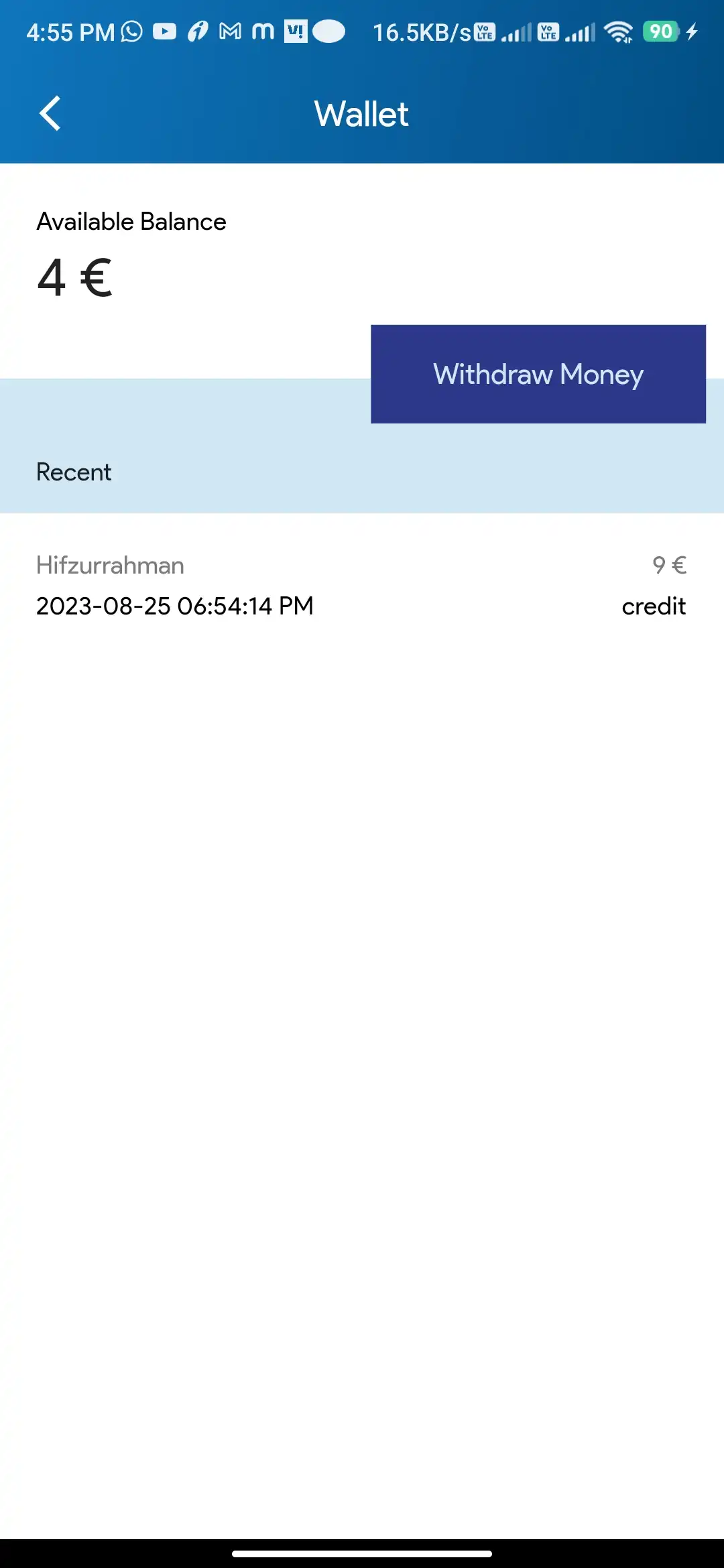 Doctor Appointment — delivery — Notification