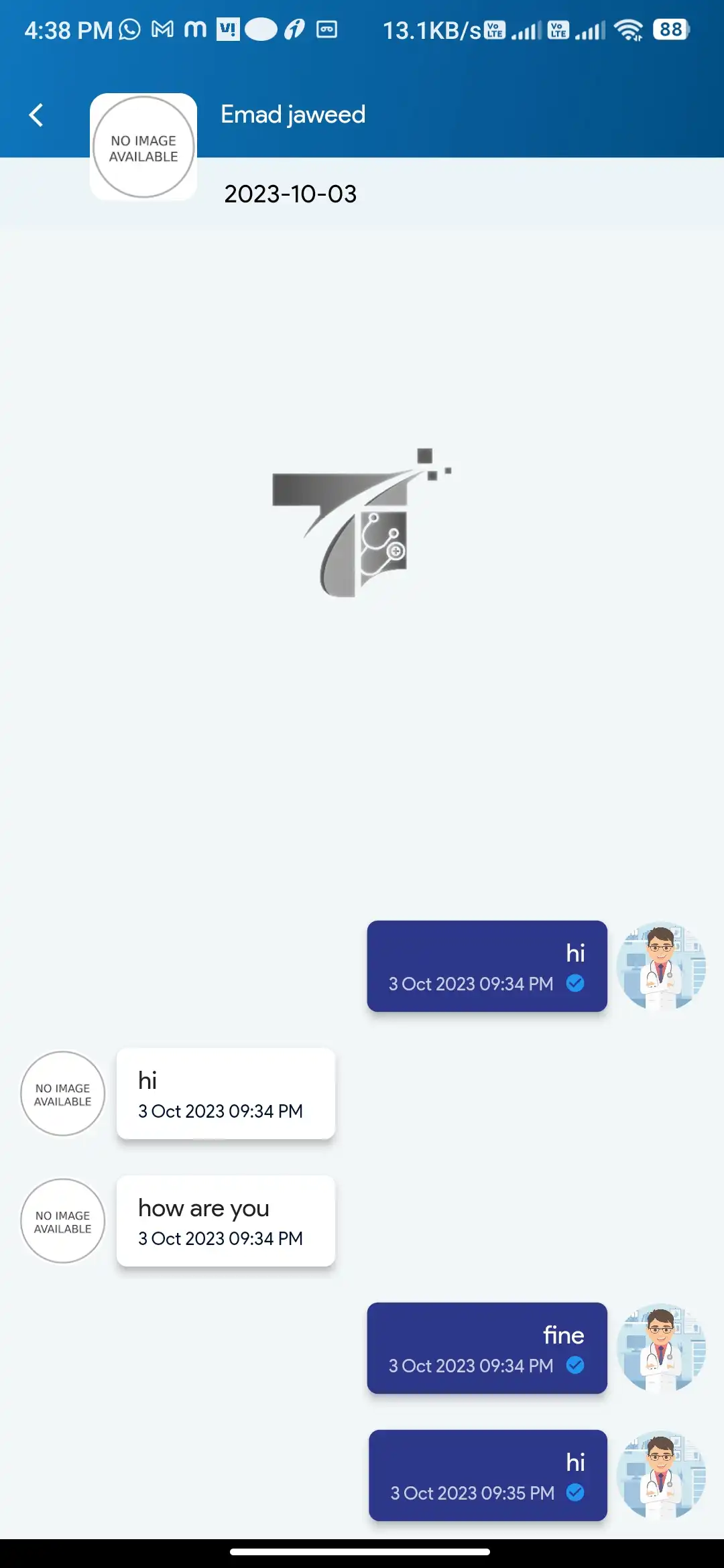 Doctor Appointment — doctor — Chat With Patient