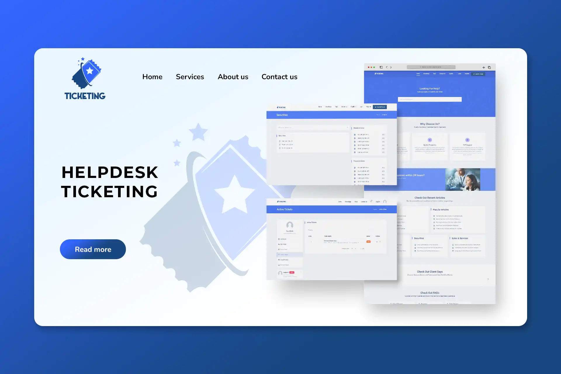 Helpdesk Ticketing Platform