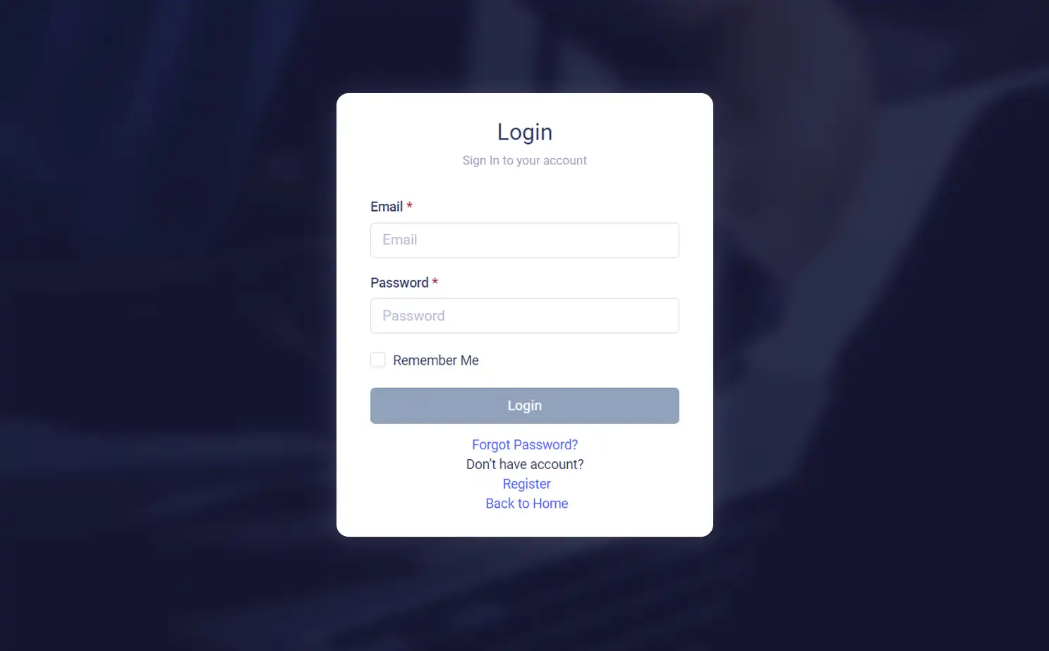 Helpdesk — user — Login
