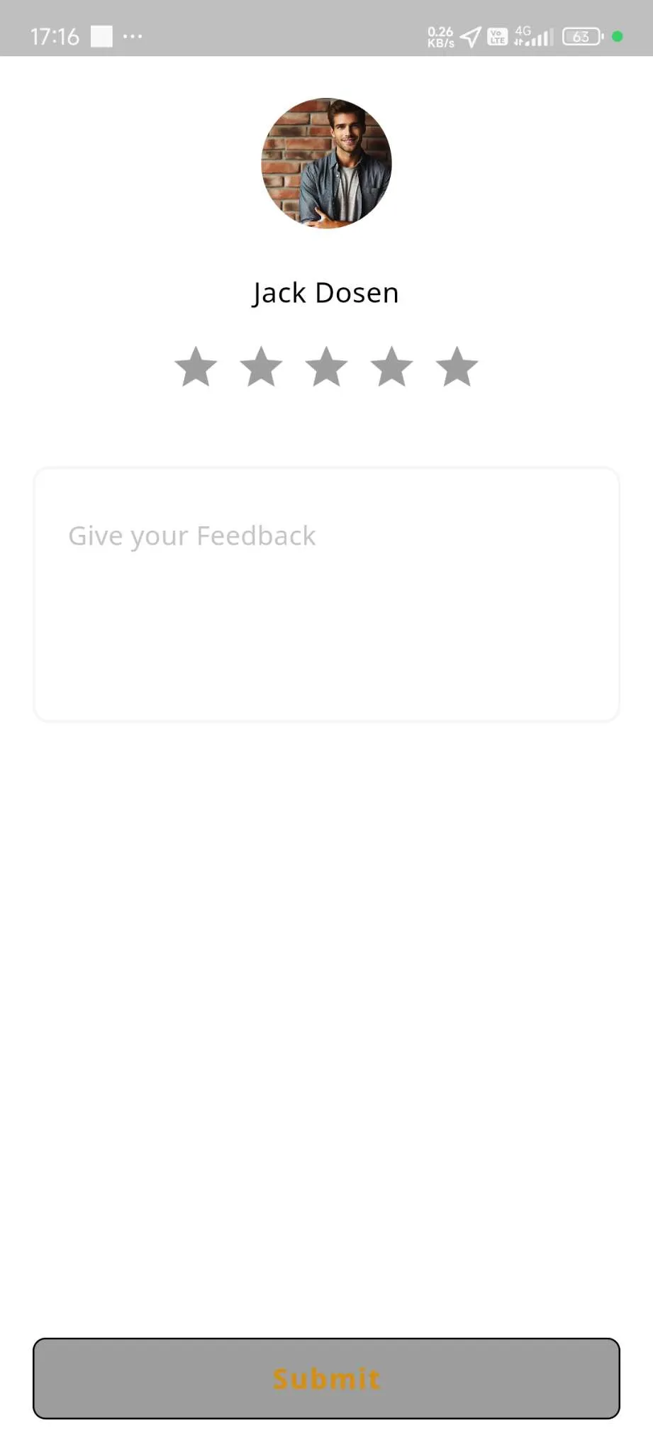 Taxi App — Driver App — Ratings & Review