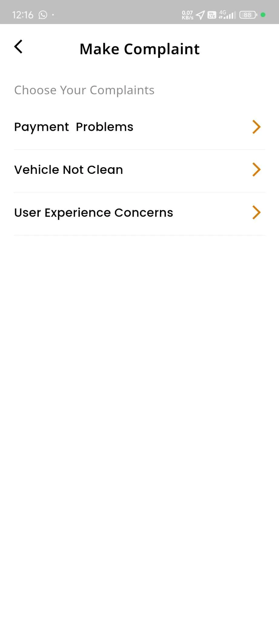 Taxi App — User App — Compliant