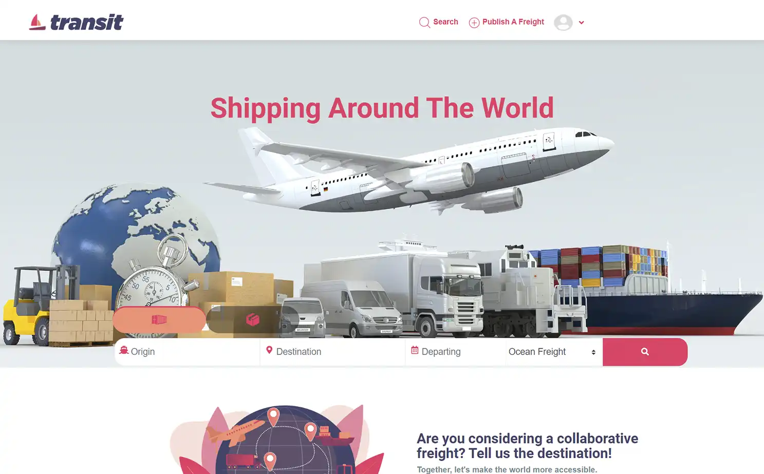 Transport management — user — Home