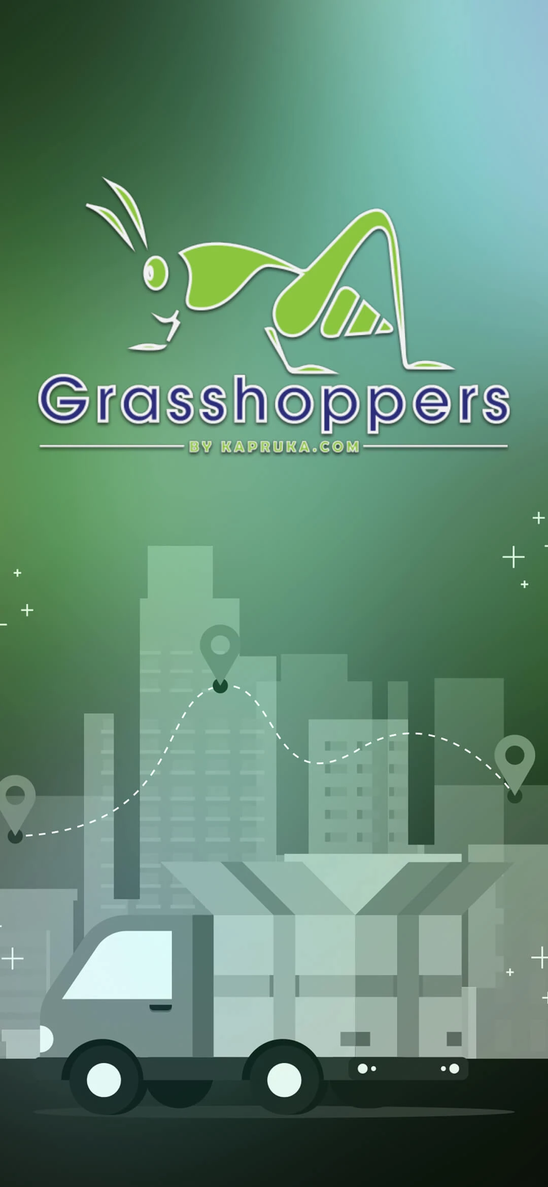 Delivery Management System app — Splash Screen