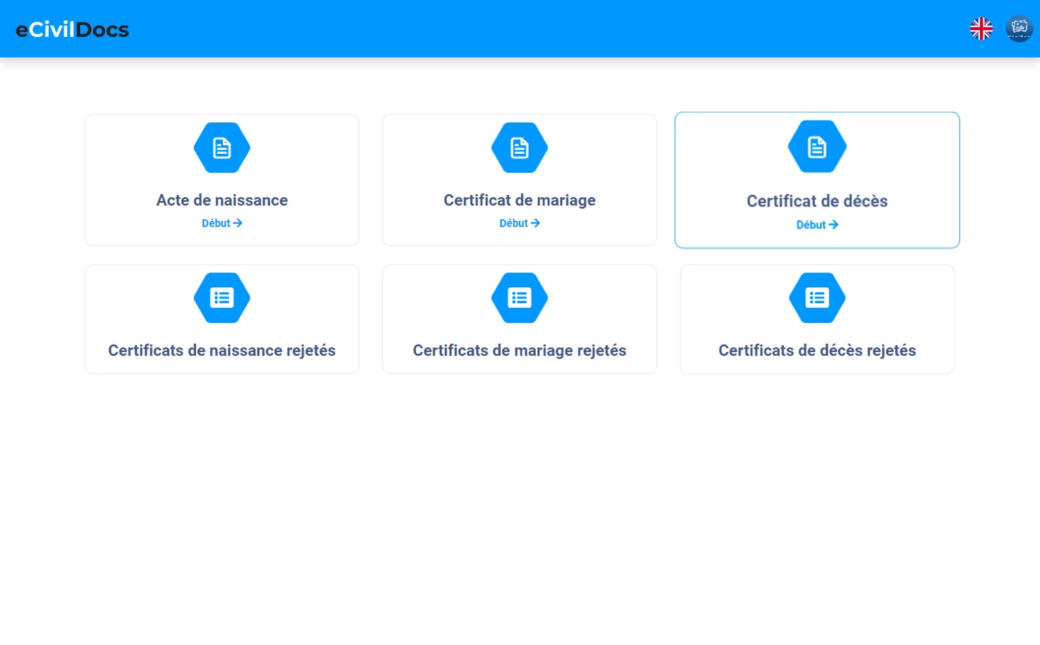 Digital Solution For Civil Documents controller — Controller Dashboard