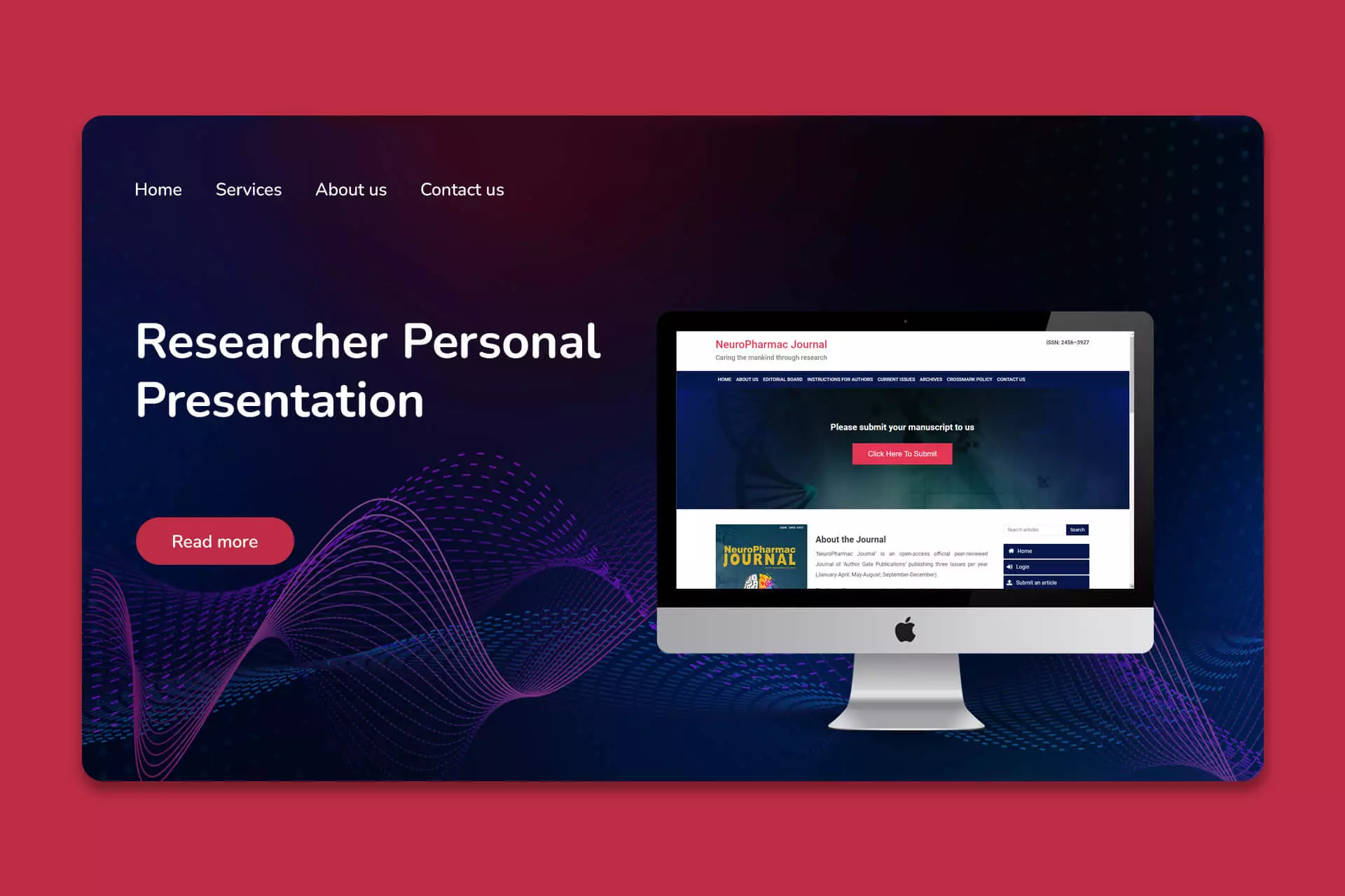 researcher personal presentation image