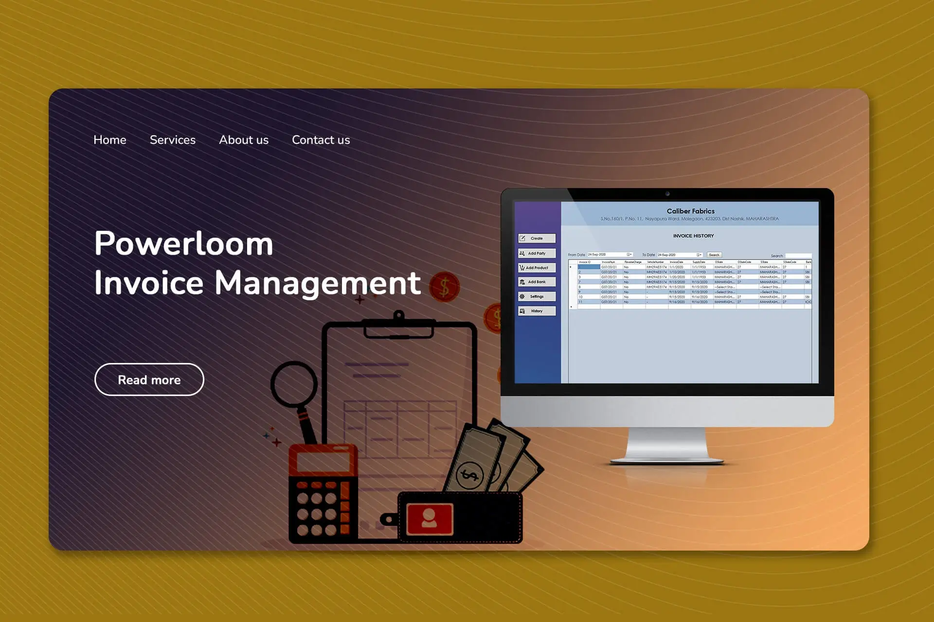 powerloom invoice image