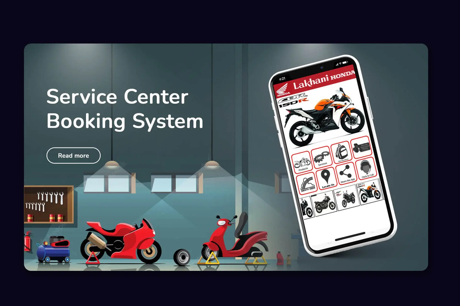 service center booking image