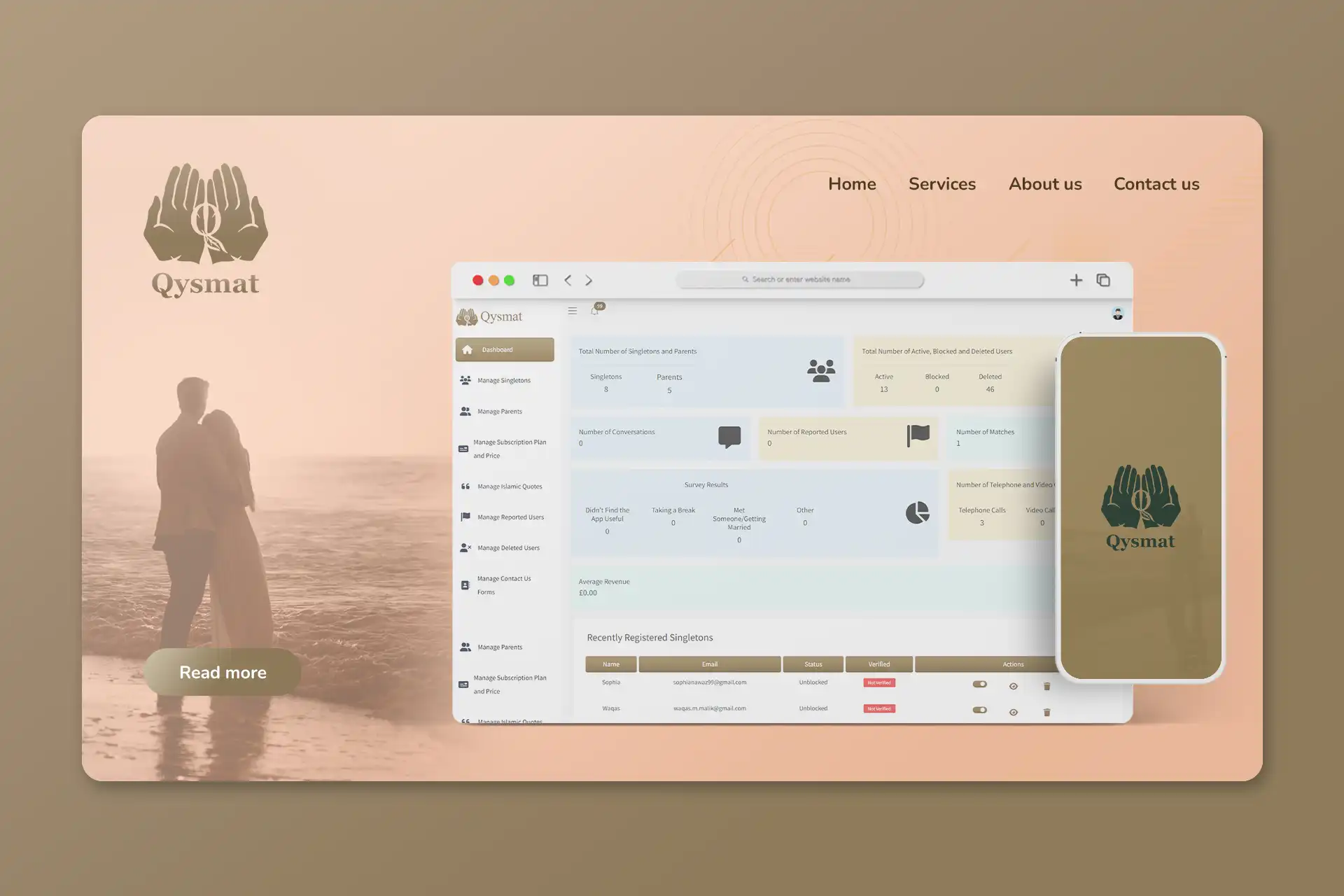 Match Making Application