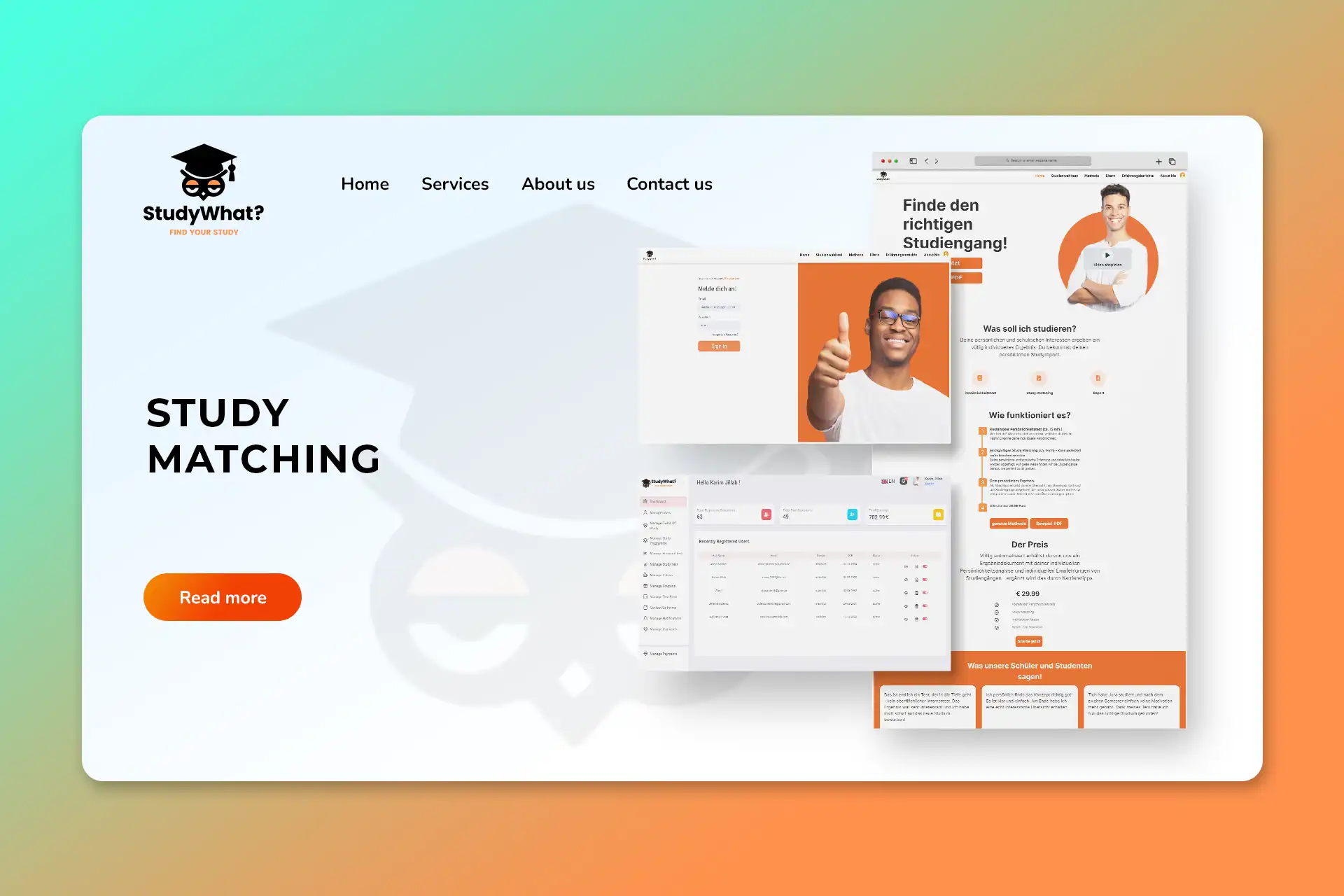 Study Matching Platform