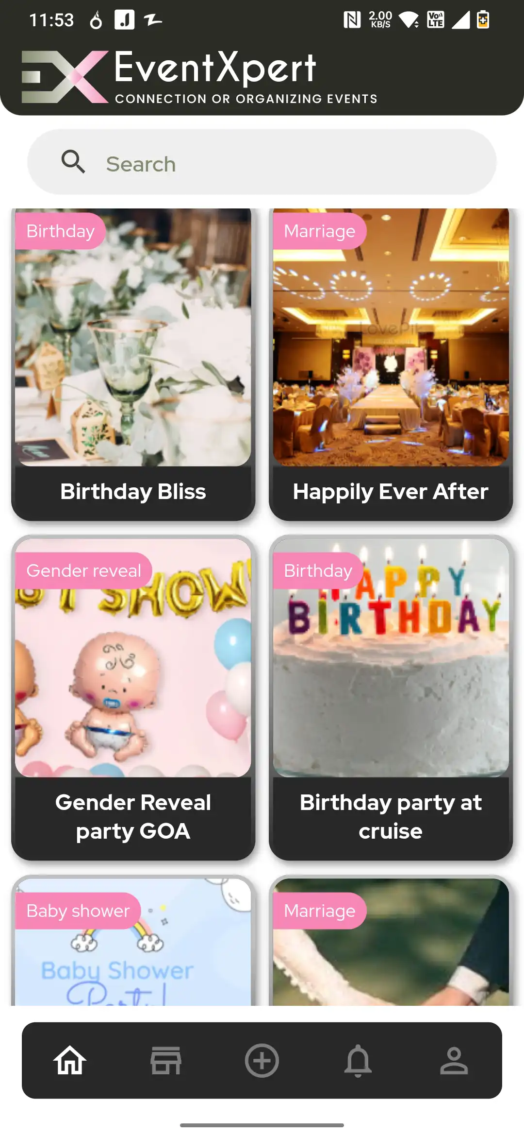 Customers App — Home