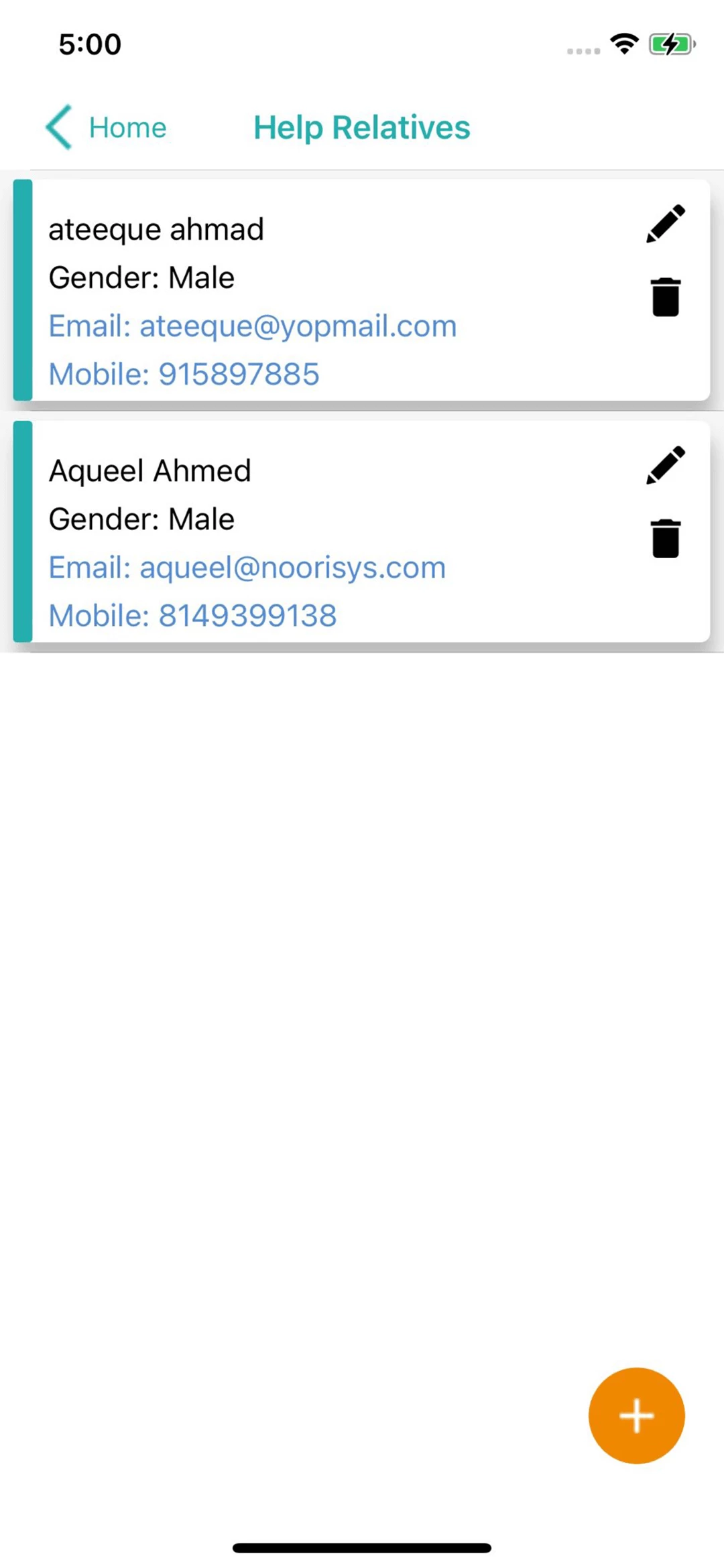 Docfinder user — Help Relatives