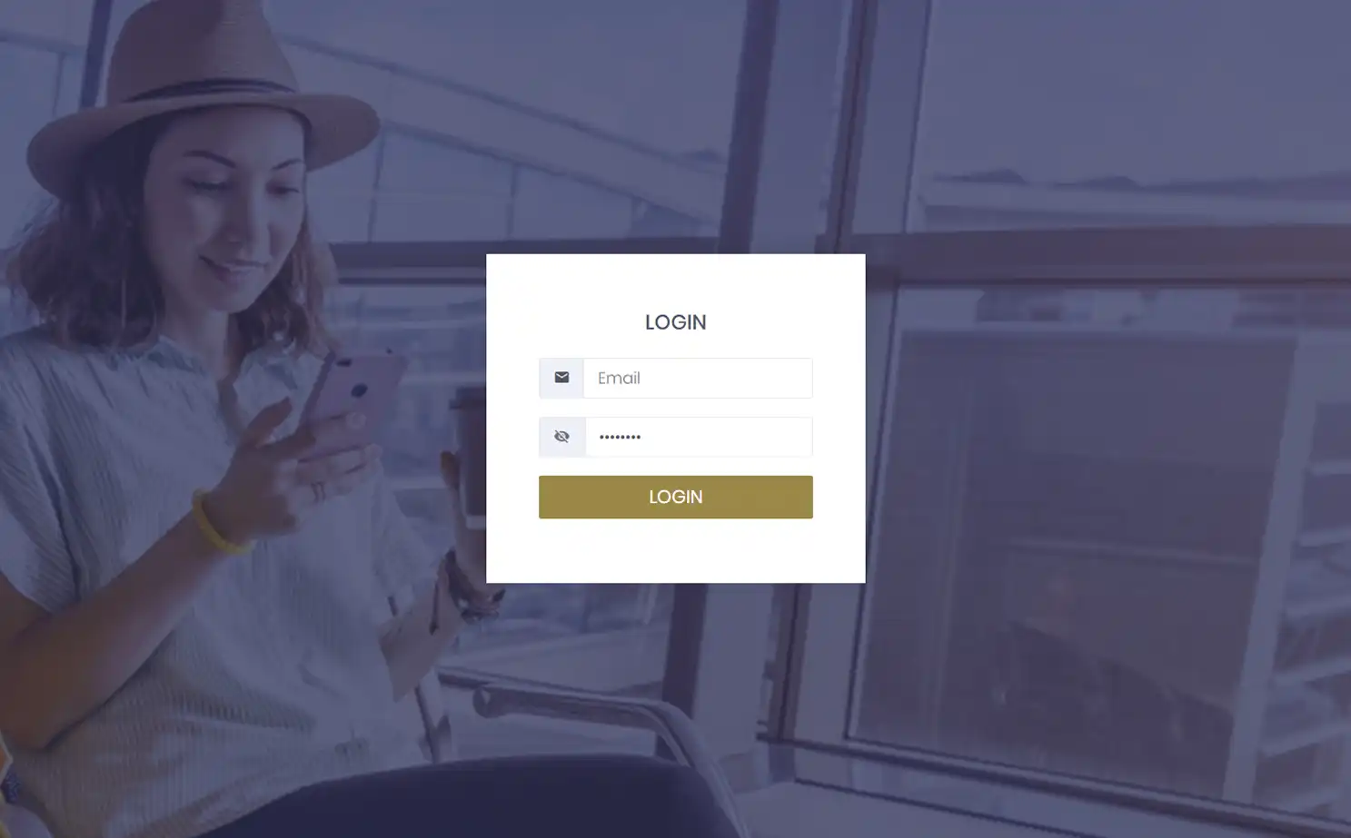 Home Cleaning Services web — Login