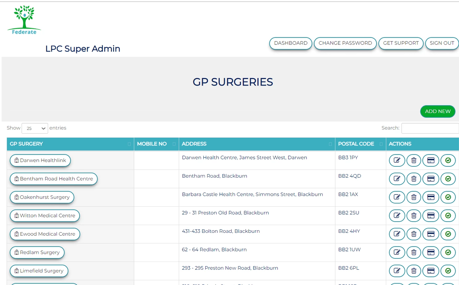 Primary care admin — GP Surgeries