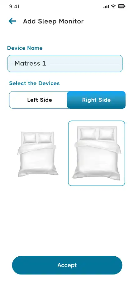 Senior Citizen Monitoring App app — Add Sleep Monitor