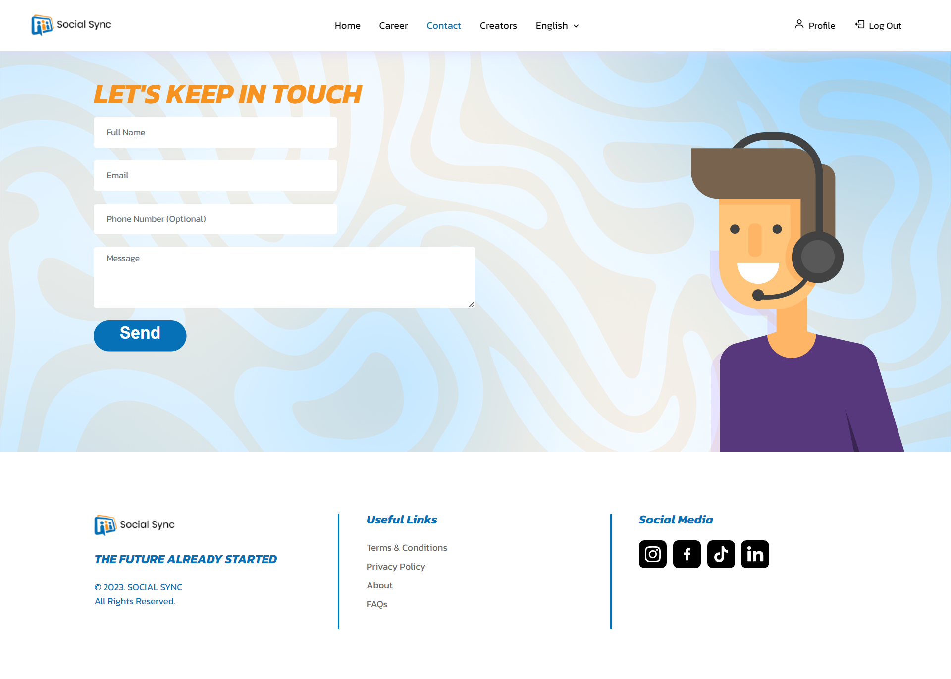 Social Sync — company — Contact Us