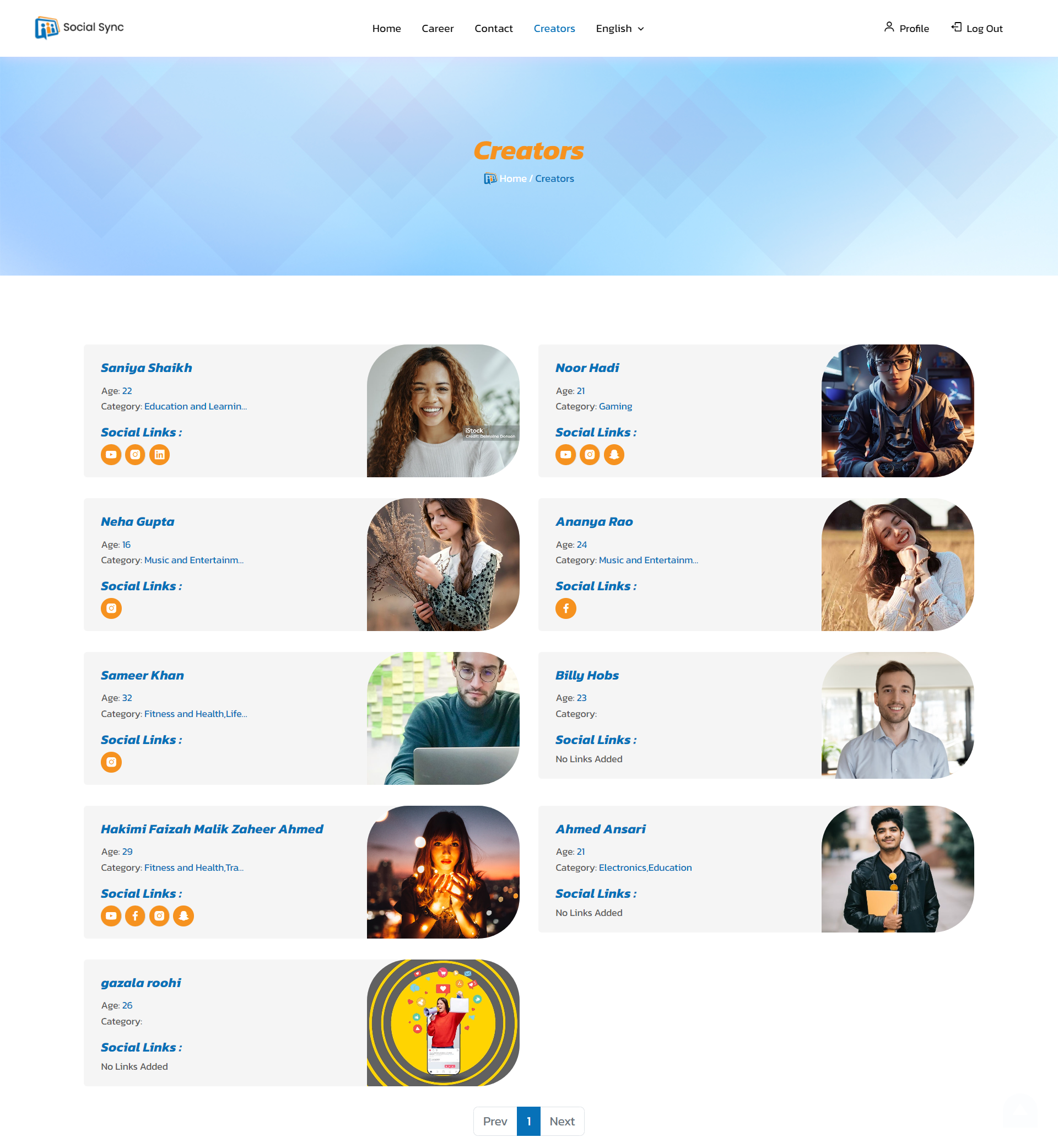 Social Sync — company — Creator