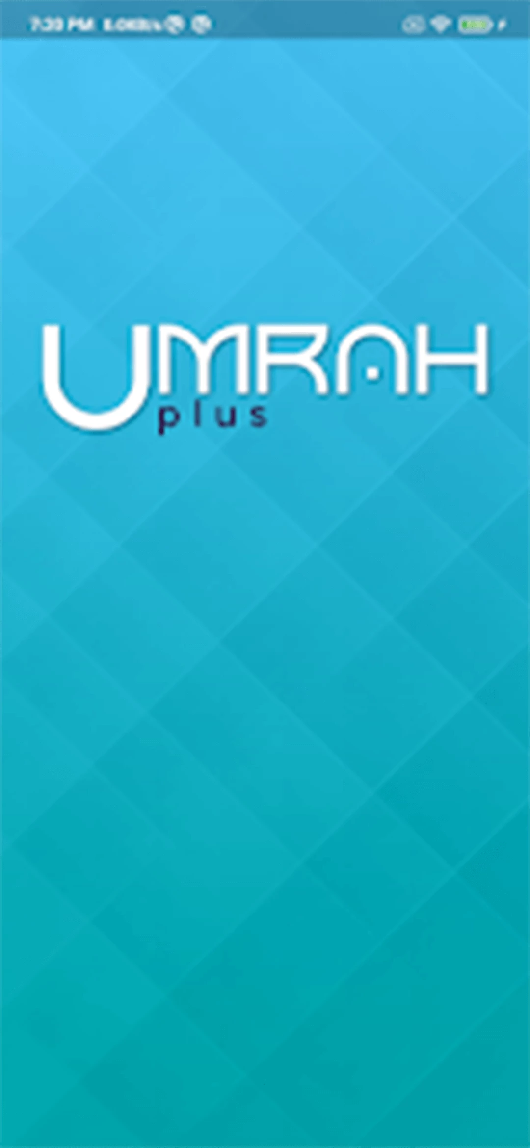 Umrah Plus — user app — Splash Screen